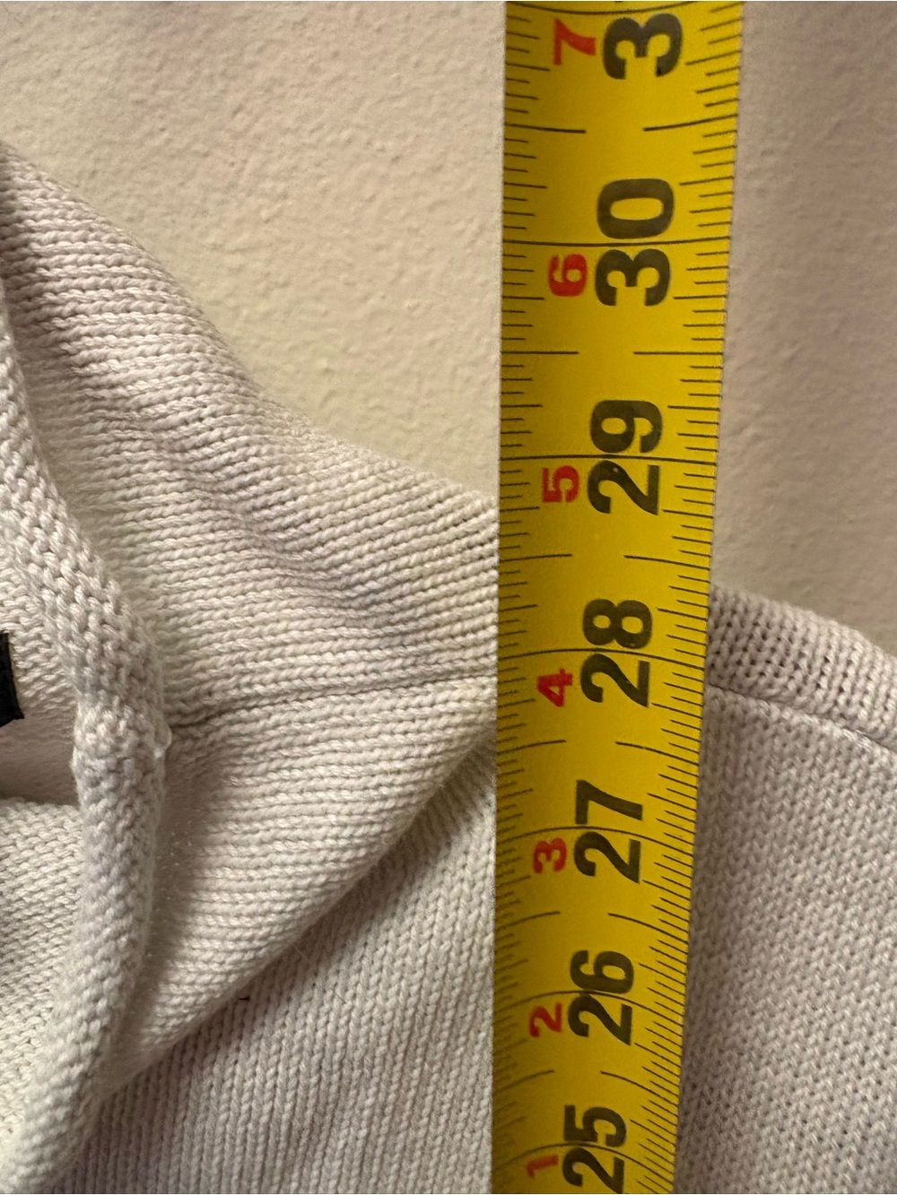 Tahari Cream Turtleneck Sweater - Picture 6 of 6